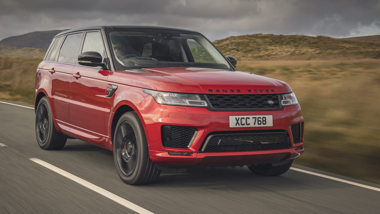 Red range store rover sport